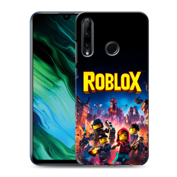 Силиконовый чехол на Huawei Honor 20e с принтом Roblox Роблокс Силиконовый чехол на Huawei Honor 20e с принтом Roblox Роблокс