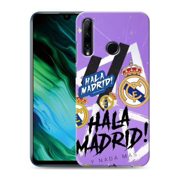 Силиконовый чехол на Huawei Honor 20e с принтом Real Madrid Реал Мадрид
