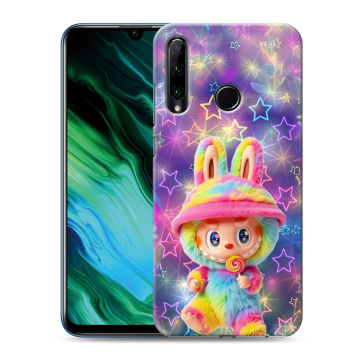 Силиконовый чехол на Huawei Honor 20e с принтом Labubu Лабубу