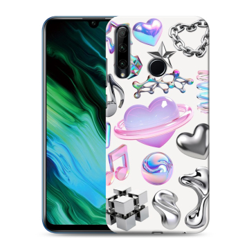 Силиконовый чехол на Huawei Honor 20e с принтом Y2K Силиконовый чехол на Huawei Honor 20e с принтом Y2K