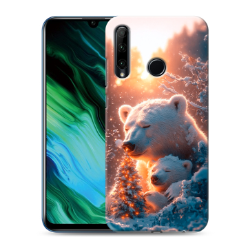 Силиконовый чехол на Huawei Honor 20e с принтом Новый год Силиконовый чехол на Huawei Honor 20e с принтом Новый год