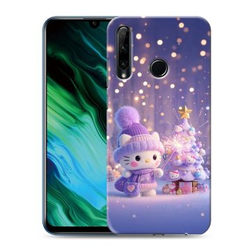 Силиконовый чехол на Huawei Honor 20e с принтом Новый год Силиконовый чехол на Huawei Honor 20e с принтом Новый год