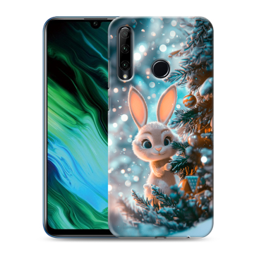 Силиконовый чехол на Huawei Honor 20e с принтом Новый год Силиконовый чехол на Huawei Honor 20e с принтом Новый год