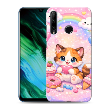 Силиконовый чехол на Huawei Honor 20e с принтом для девочек