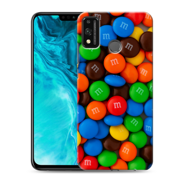 Силиконовый чехол на Huawei Honor 9X Lite с принтом Конфеты Силиконовый чехол на Huawei Honor 9X Lite с принтом Конфеты