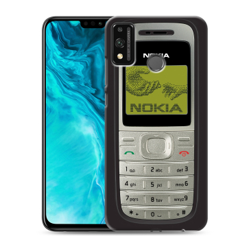 Силиконовый чехол на Huawei Honor 9X Lite с принтом Ретро Нокия
