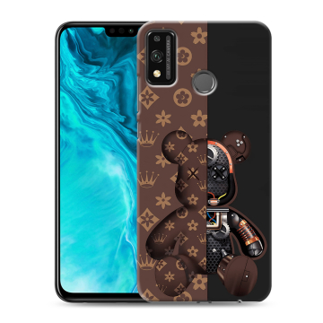 Силиконовый чехол на Huawei Honor 9X Lite с принтом Луи робот