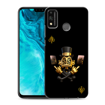 Силиконовый чехол на Huawei Honor 9X Lite с принтом Золотой скрудж макдак
