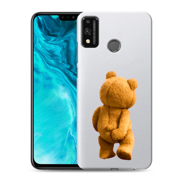 Силиконовый чехол на Huawei Honor 9X Lite с принтом Медведь
