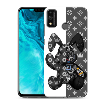 Силиконовый чехол на Huawei Honor 9X Lite с принтом Луи робот