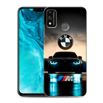 Силиконовый чехол на Huawei Honor 9X Lite с принтом БМВ BMW