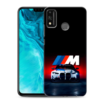 Силиконовый чехол на Huawei Honor 9X Lite с принтом БМВ BMW