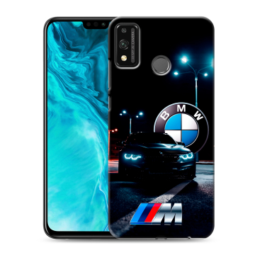 Силиконовый чехол на Huawei Honor 9X Lite с принтом БМВ BMW