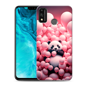 Силиконовый чехол на Huawei Honor 9X Lite с принтом Панда