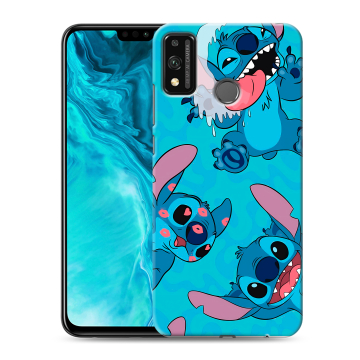 Силиконовый чехол на Huawei Honor 9X Lite с принтом Лило и Стич