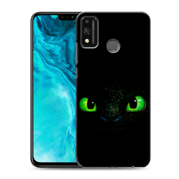 Силиконовый чехол на Huawei Honor 9X Lite с принтом Как приручить дракона