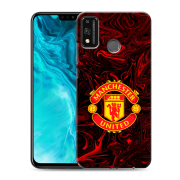 Силиконовый чехол на Huawei Honor 9X Lite с принтом Manchester United