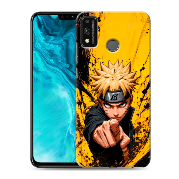 Силиконовый чехол на Huawei Honor 9X Lite с принтом Naruto Наруто