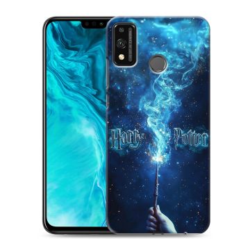 Силиконовый чехол на Huawei Honor 9X Lite с принтом Harry Potter Гарри Поттер