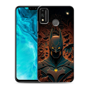 Силиконовый чехол на Huawei Honor 9X Lite с принтом Batman Бэтмен