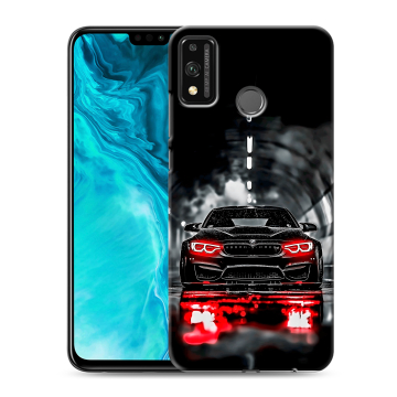 Силиконовый чехол на Huawei Honor 9X Lite с принтом BMW БМВ