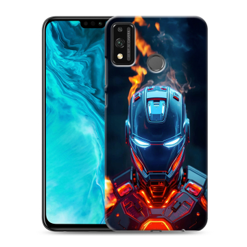 Силиконовый чехол на Huawei Honor 9X Lite с принтом IronMan Железный человек