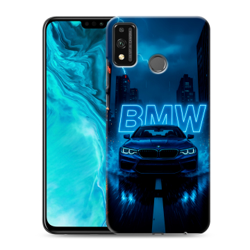 Силиконовый чехол на Huawei Honor 9X Lite с принтом BMW БМВ