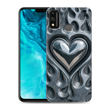 Силиконовый чехол на Huawei Honor 9X Lite с принтом Y2K