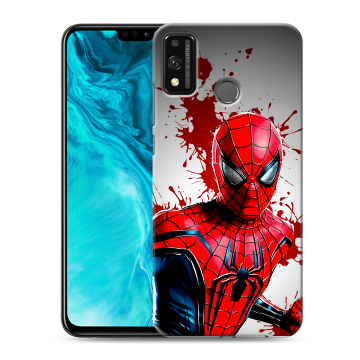 Силиконовый чехол на Huawei Honor 9X Lite с принтом Spiderman Человек паук