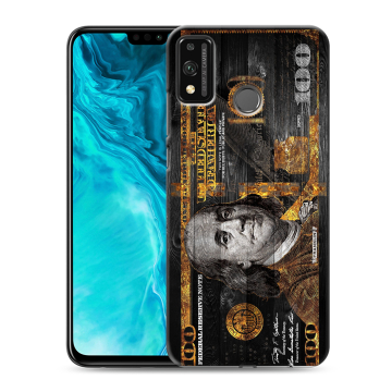 Силиконовый чехол на Huawei Honor 9X Lite с принтом Доллар деньги