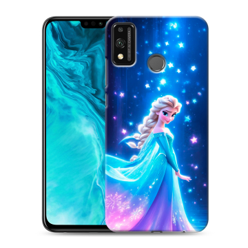 Силиконовый чехол на Huawei Honor 9X Lite с принтом Холодное сердце Frozen
