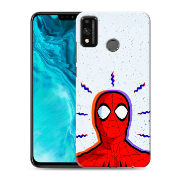 Силиконовый чехол на Huawei Honor 9X Lite с принтом Spiderman Человек паук