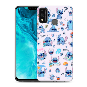Силиконовый чехол на Huawei Honor 9X Lite с принтом Лило и Стич