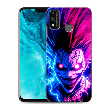 Силиконовый чехол на Huawei Honor 9X Lite с принтом Death note Тетрадь смерти
