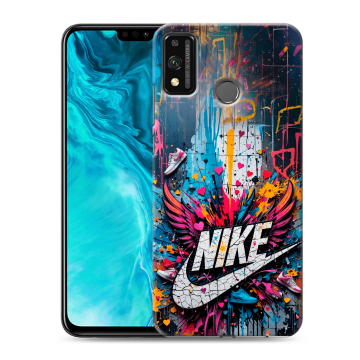 Силиконовый чехол на Huawei Honor 9X Lite с принтом Nike Найк
