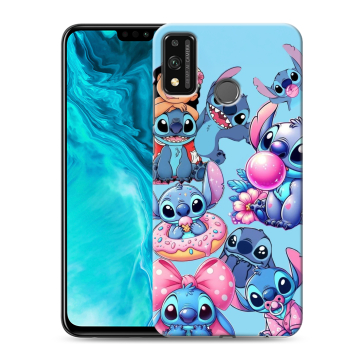 Силиконовый чехол на Huawei Honor 9X Lite с принтом Лило и Стич