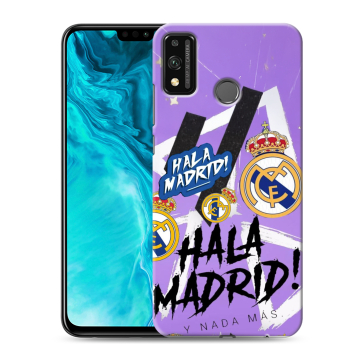 Силиконовый чехол на Huawei Honor 9X Lite с принтом Real Madrid Реал Мадрид