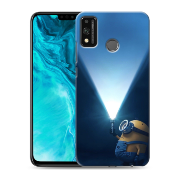Силиконовый чехол на Huawei Honor 9X Lite с принтом Миньоны