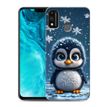 Силиконовый чехол на Huawei Honor 9X Lite с принтом Новый год