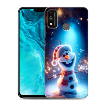 Силиконовый чехол на Huawei Honor 9X Lite с принтом Новый год