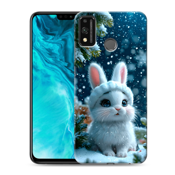 Силиконовый чехол на Huawei Honor 9X Lite с принтом Новый год