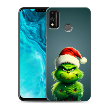 Силиконовый чехол на Huawei Honor 9X Lite с принтом Новый год Силиконовый чехол на Huawei Honor 9X Lite с принтом Новый год