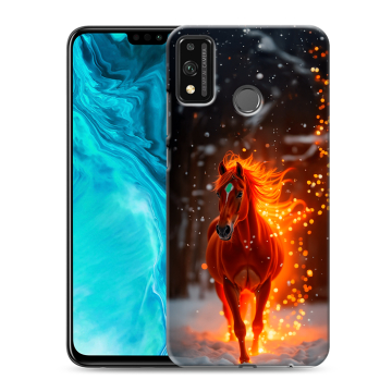 Силиконовый чехол на Huawei Honor 9X Lite с принтом Новый год Силиконовый чехол на Huawei Honor 9X Lite с принтом Новый год