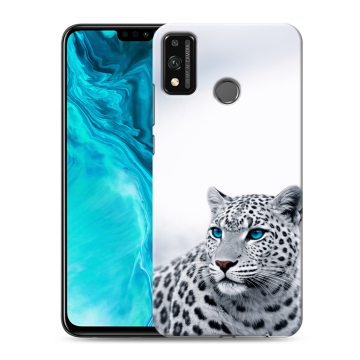 Силиконовый чехол на Huawei Honor 9X Lite с принтом женский