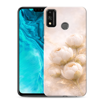 Силиконовый чехол на Huawei Honor 9X Lite с принтом женский