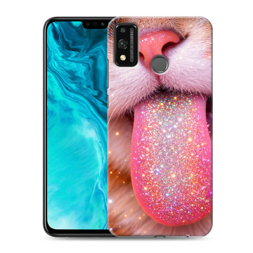 Силиконовый чехол на Huawei Honor 9X Lite с принтом для девочек
