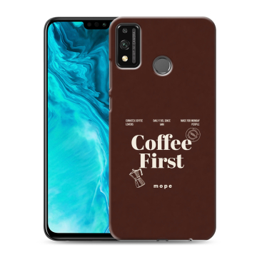 Силиконовый чехол на Huawei Honor 9X Lite с принтом женский