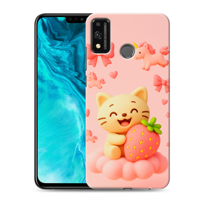 Силиконовый чехол на Huawei Honor 9X Lite с принтом для девочек Силиконовый чехол на Huawei Honor 9X Lite с принтом для девочек