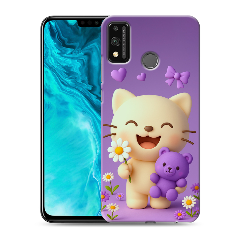 Силиконовый чехол на Huawei Honor 9X Lite с принтом для девочек Силиконовый чехол на Huawei Honor 9X Lite с принтом для девочек