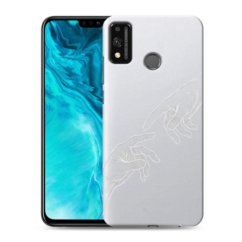 Силиконовый чехол на Huawei Honor 9X Lite с принтом Сотворение мира Силиконовый чехол на Huawei Honor 9X Lite с принтом Сотворение мира